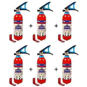 Eco Fire 1kg ABC Type Fire Extinguisher (Pack of 6)