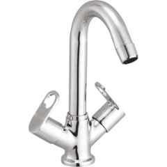IRIS Prime Brass Chrome Finish Center Hole Basin Mixer