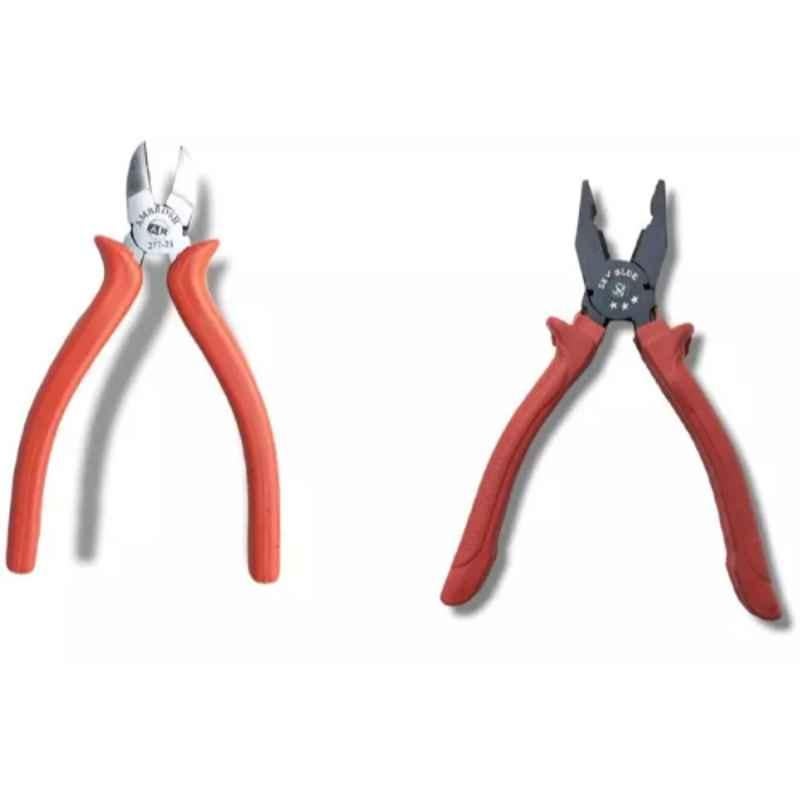 Sky Blue 2 Pcs 7.8 inch Lineman Plier Combo, SBE_PLIER_0278