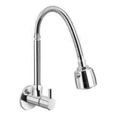 Fastgear Stainless Steel Chrome Finish Silver Basin Mixture Tap, FG924