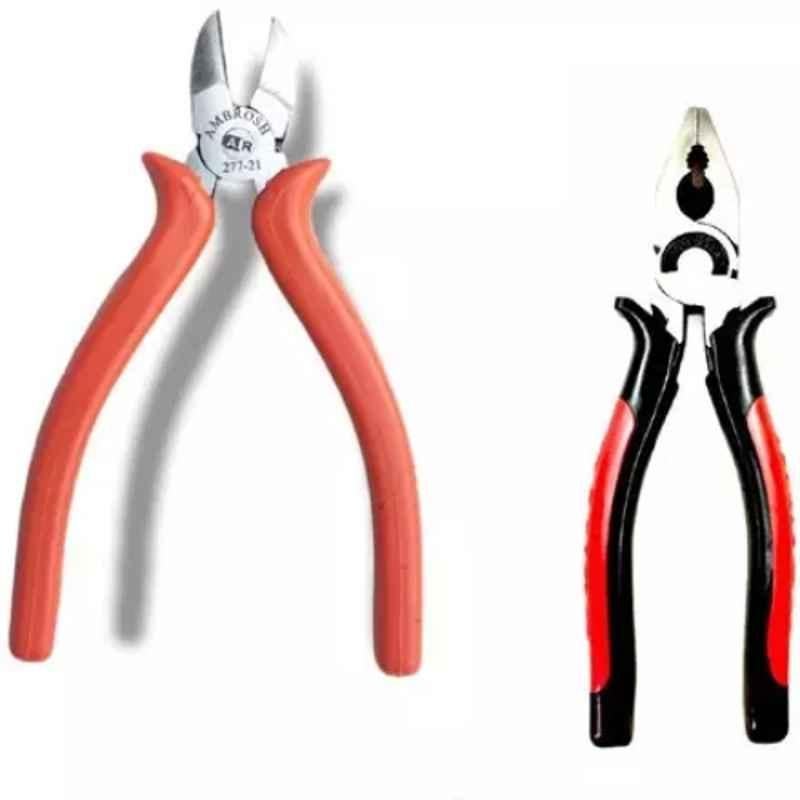Sky Blue 2 Pcs 7.8 inch Lineman Plier Combo, SBE_PLIER_0417