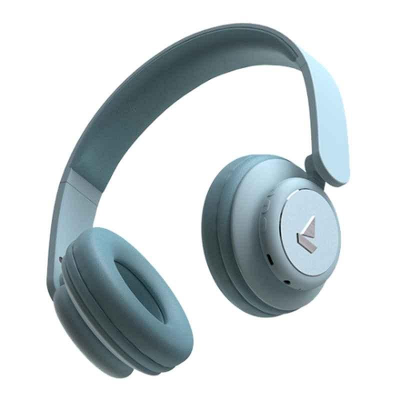 boAt Rockerz 450R Light Blue On Ear Bluetooth Headphone