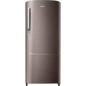 Samsung 223 Litre Luxe Brown Direct Cool Single Door 3 Star Refrigerator, RR24C2723DX/NL