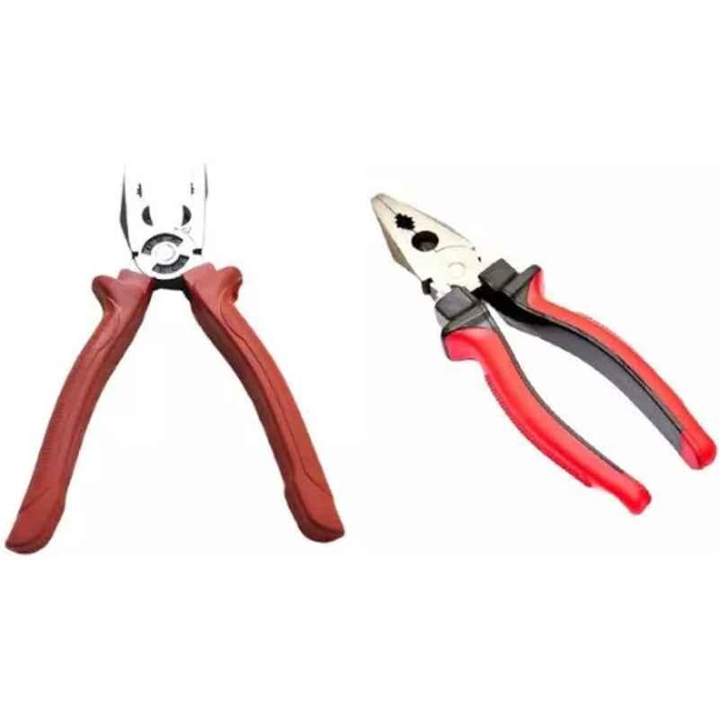 Sky Blue 2 Pcs 7.8 inch Lineman Plier Combo, SBE_PLIER_COMBO_MOD_01099