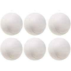 HTM Heavy Plastic Cricket Training, Practice, Match & Drill Balls Cricket Training Ball (Standard) (Pack of 6)