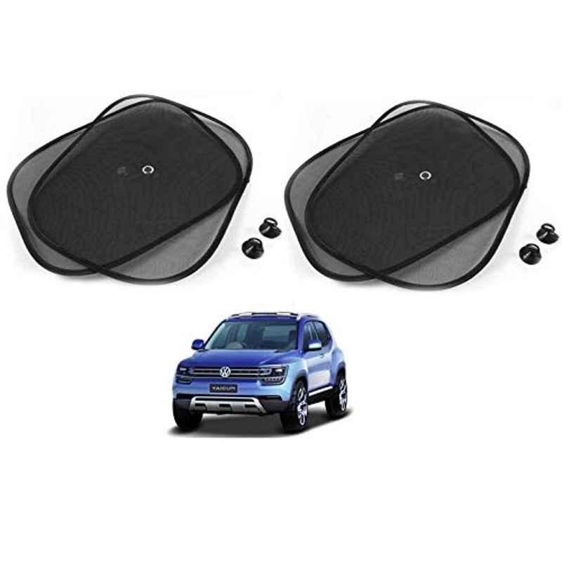 Kozdiko 4 Pcs Black Chipokoo Car Window Sunshade Curtain Set for Volkswagen Tiguan, koz_79031