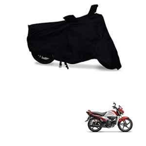 Kozdiko Matty Black Bike Body Cover for Hero Splendor iSmart