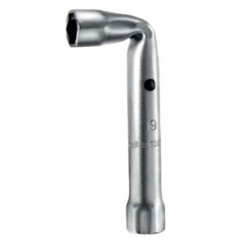 Facom 15mm Satin Chrome Finish Metric Angled Box Wrench, 92A.15