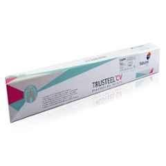 Trusteel 12 Foils 4 USP 48mm Stainless Steel 1/2 Circle Conventional Cutting Sternotomy Suture Box, TS 652 P4