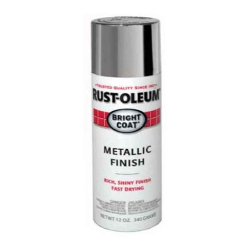 Rust-Oleum 11 Oz Aluminium Bright Coat Metallic Finish Spray Paint, 7715830