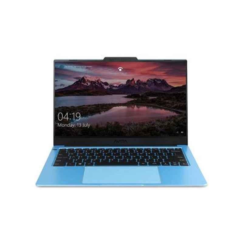 AVITA LIBER V 10th Gen Intel Core i5 10210U 8GB DDR4 RAM 512GB SSD/Windows 10 Home & 14 inch Display Angel Blue Laptop, NS14A8INF562-AB
