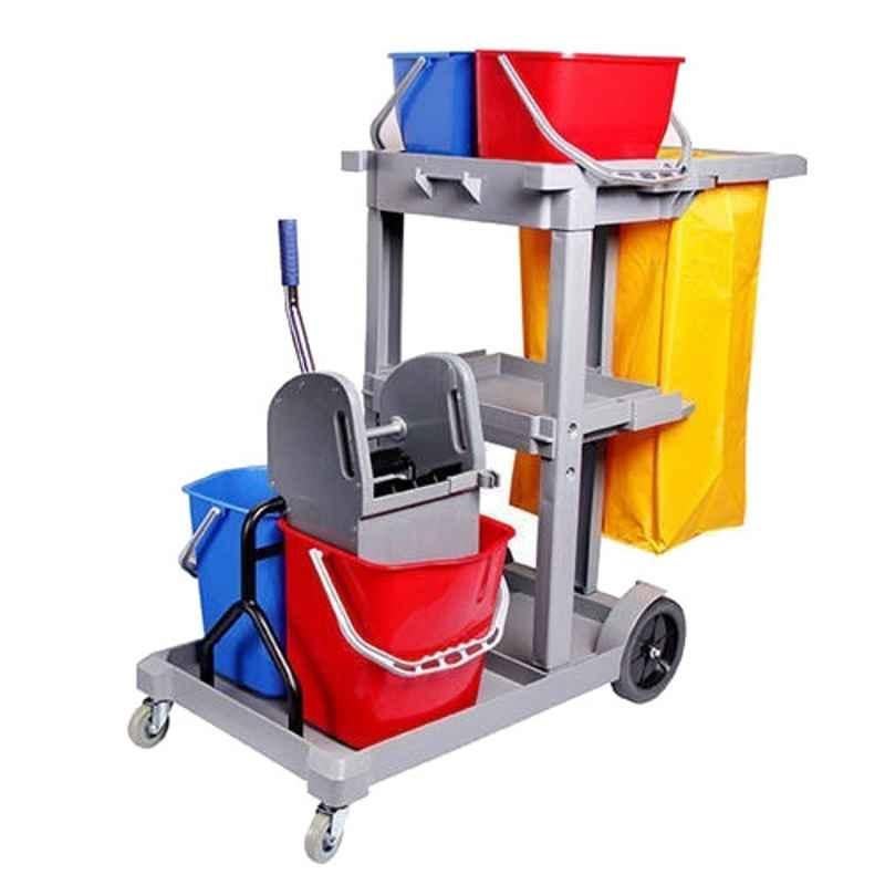 Makage 34L ABS Multifunctional Janitorial Cart, MAKAGE-HMJC