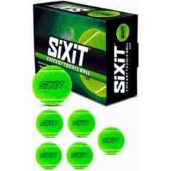 Sixit Standard Cricket Tennis Ball (Pack of 6)
