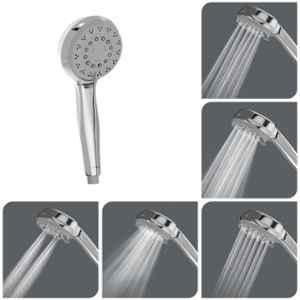 Lorazzo Versa ABS Chrome Finish Round Hand Shower for Bathroom, LRZ HS0151 S01