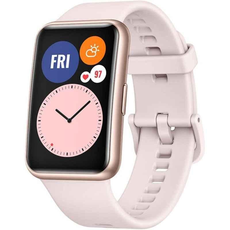 Huawei 1.64 inch 4GB Sakura Pink Fit Smartwatch, TIA-B09