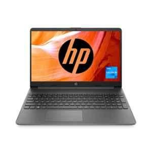 HP Dual Speaker Jet Black Laptop with Intel Celeron N4500 Processor/8GB/512G/Win 11/Microsoft Office & 15.6 inch UHD Display, 15S-FQ3066TU