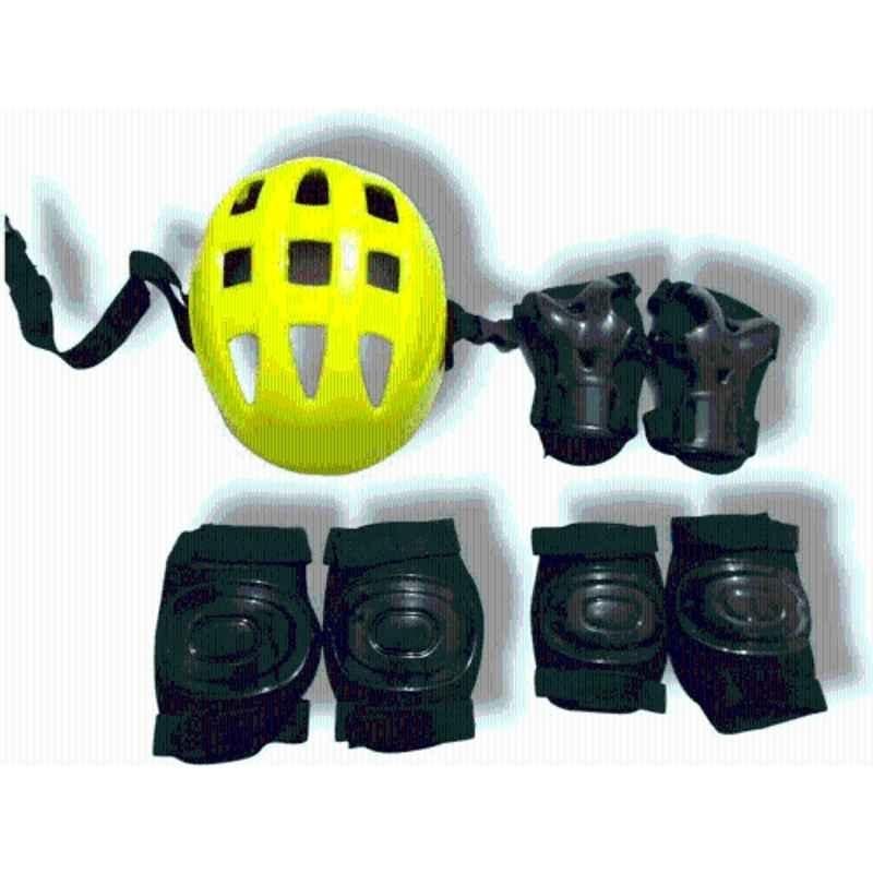 STYRKR Plastic & EVA Foam Multicolour Skating Guard, protective Skating Guard Kit Skate, Protection Set-185 Skating Kit