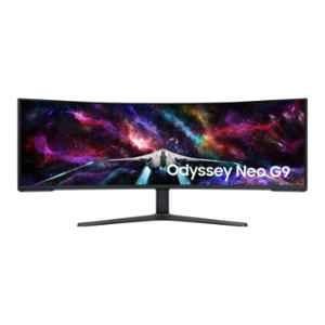 Samsung Neo G9 57 inch Black & White Gaming Monitor with 240Hz Refresh Rate, USB Hub, Quantum Mini LED Technology, HDR1000 & AMD FreeSync Premium Pro, LS57CG950NWXXL