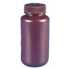 Tarsons 500ml HDPE Amber Pyrogen Free Wide Mouth Sterile Bottle, 581340SP