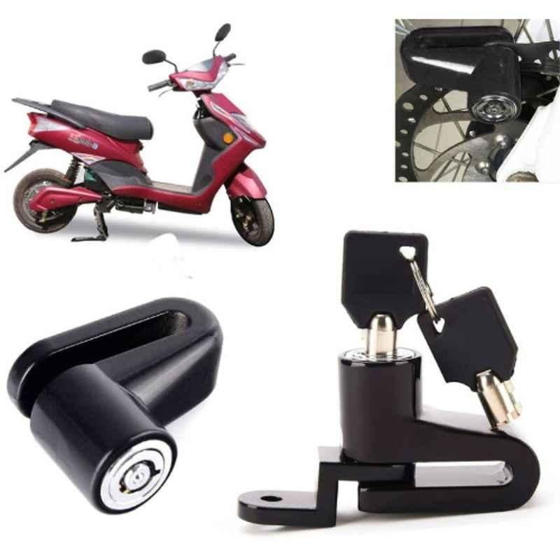 Auto Pearl Steel Black Heavy Duty Anti-Theft Disc Brake Lock for E Lite, Lock_017