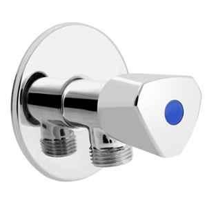 Somany Allied Trio Stainless Steel Chrome Finish Silver Wall Mounted Angle Valve, 272150050621