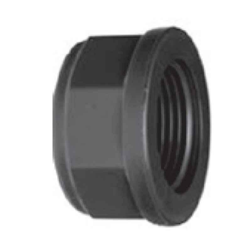 Hepworth 21.96.06 2 inch PN 10 PVC-U BSP Threaded Cap, 721.960.611