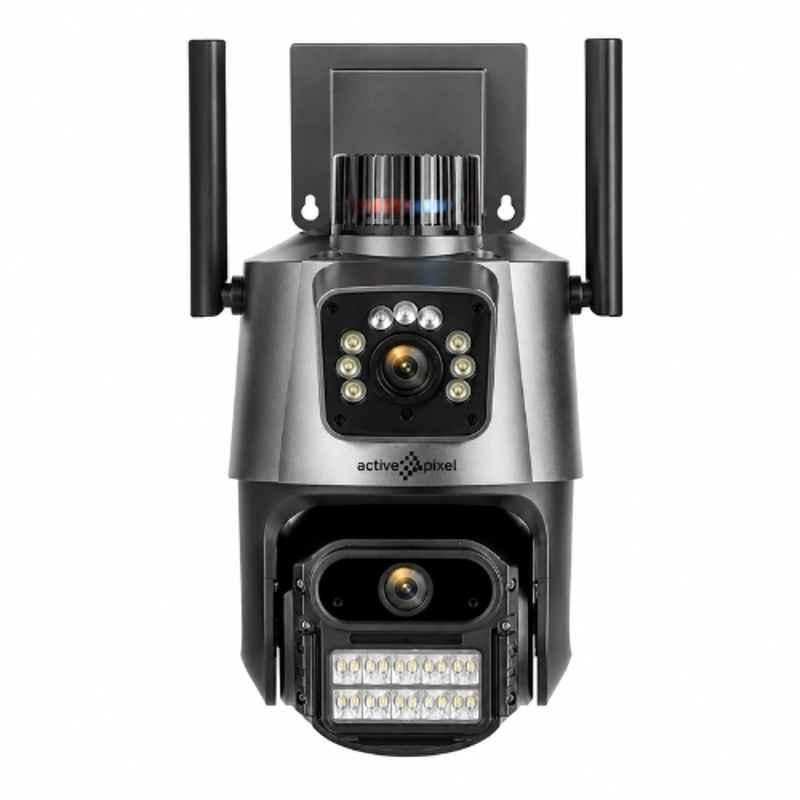 Active Pixel J2 4MP 4G Dual Lens PT WiFi Camera with Two Way Talk & Motion Detection