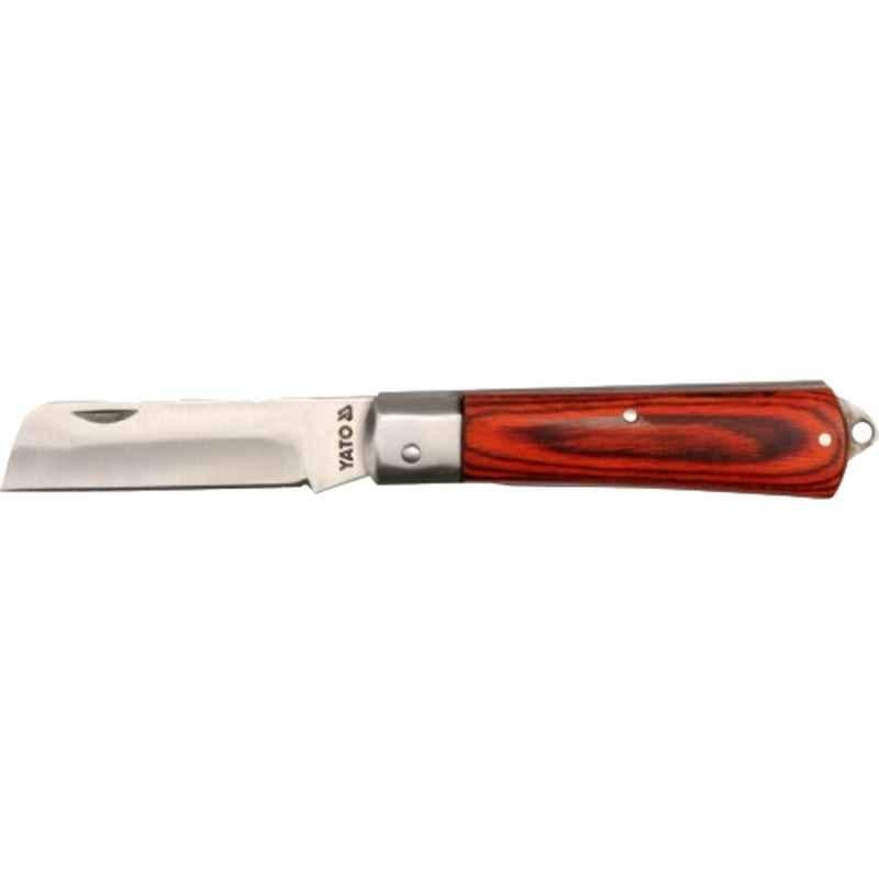 Yato 85mm Stainless Steel Electrician Knife, YT-7600