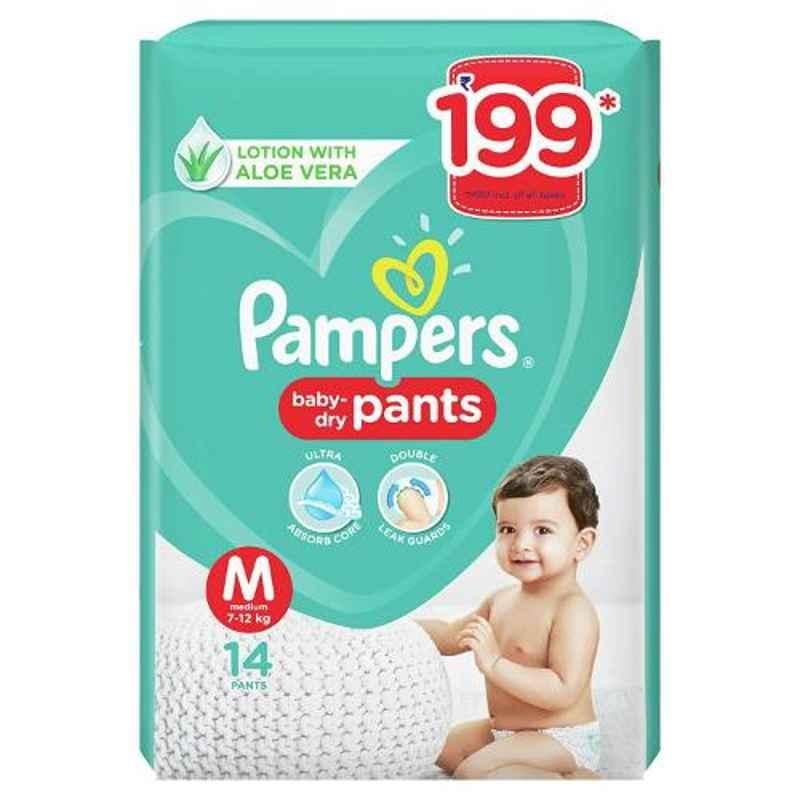 Buy Pampers Happy Skin Pants M 8 count 7  12 kg Online at Best Prices  in India  JioMart