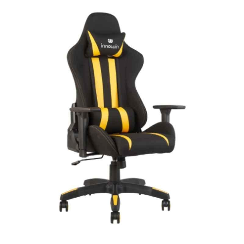 Innowin IGC Defender Yellow Fabric & PU Leather High Back Gaming Chair