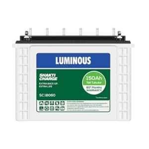 Luminous Shakti Charge 150Ah Tall Tubular Inverter Battery for Home, Office & Shops, SC 18060