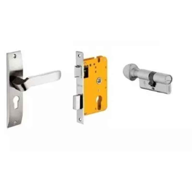 Dorset HL Series Hale 70mm Stainless Steel Door Handle Lock Set with Coin & Knob