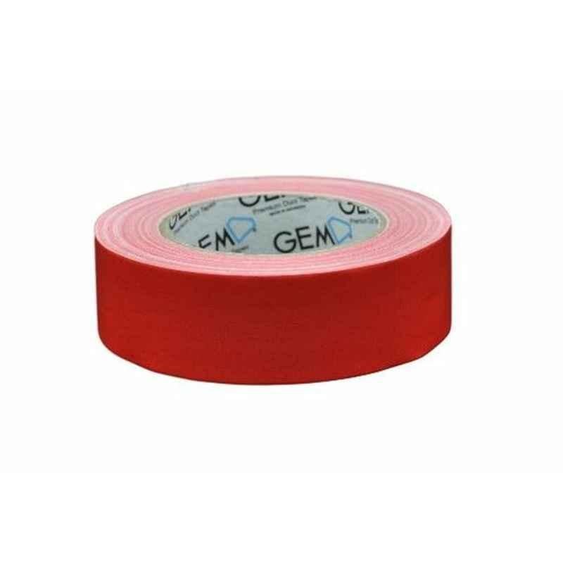 Gem Cloth Tape, GM-CT152580-RD, 25 m, Red