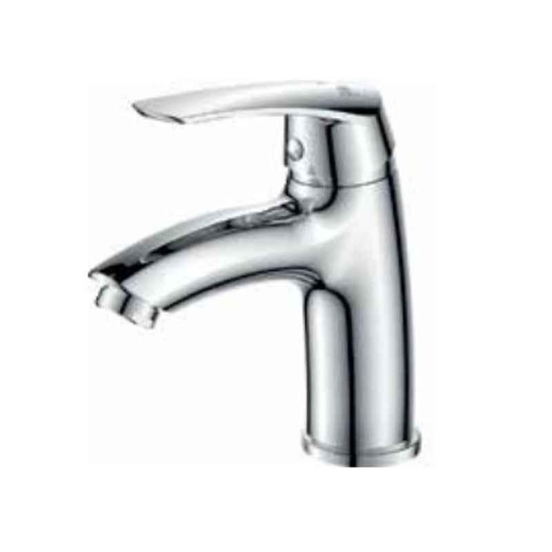 Milano Nopali Single Lever Wash Basin Mixer with Brass Pop-up & Waste, 140100200335