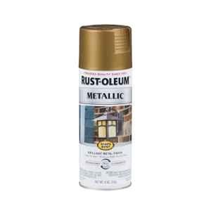 Rust-Oleum 312g Bronze Stops Rust Outdoor Vintage Brilliant Metallic Finish Spray Paint, 313142