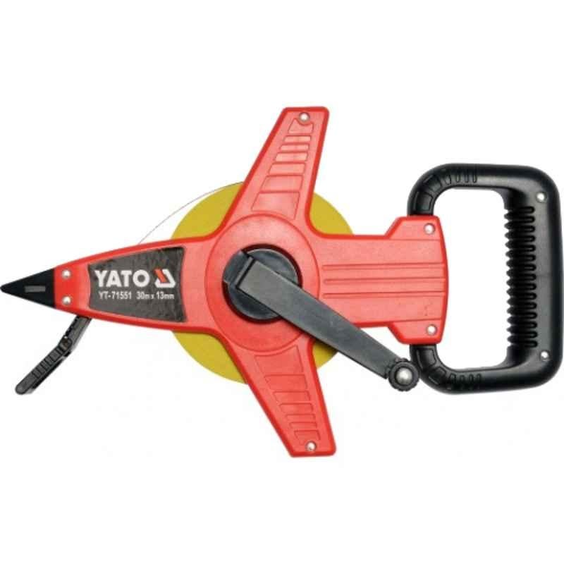 Yato 30m 13mm Steel Survey Tape, YT-71551