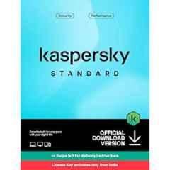 Kaspersky Standard Antivirus with 3 Years for 1 User & Email Delivery