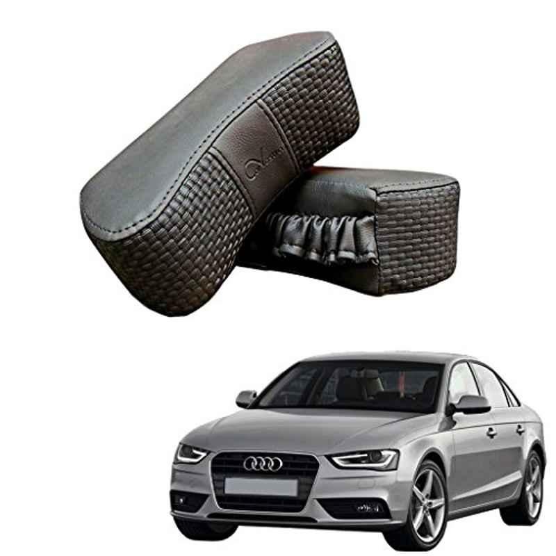 Kozdiko 2 Pcs Memory Foam Grey Luxurious Neck Rest Cushion Pillow Set for Audi A4