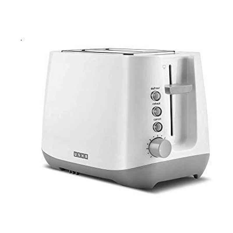 Usha White Pop-up Toaster, PT3730