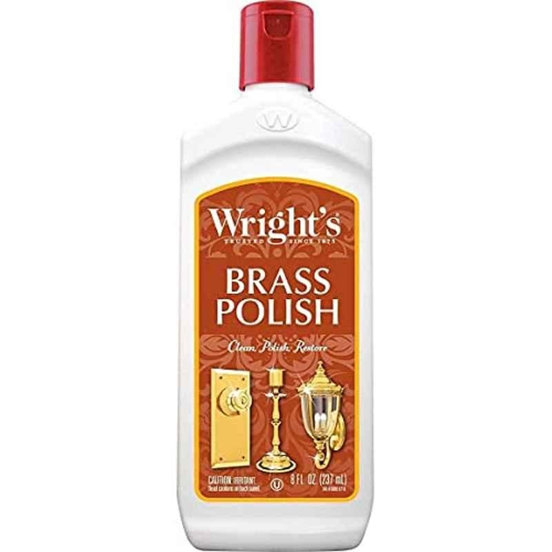 Wrights 8 Oz Brass Polish