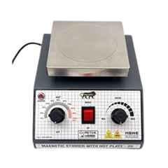 Cometek 2 Litre Mild Steel Magnetic Stirrer with Hot Plate, MS-2LIT