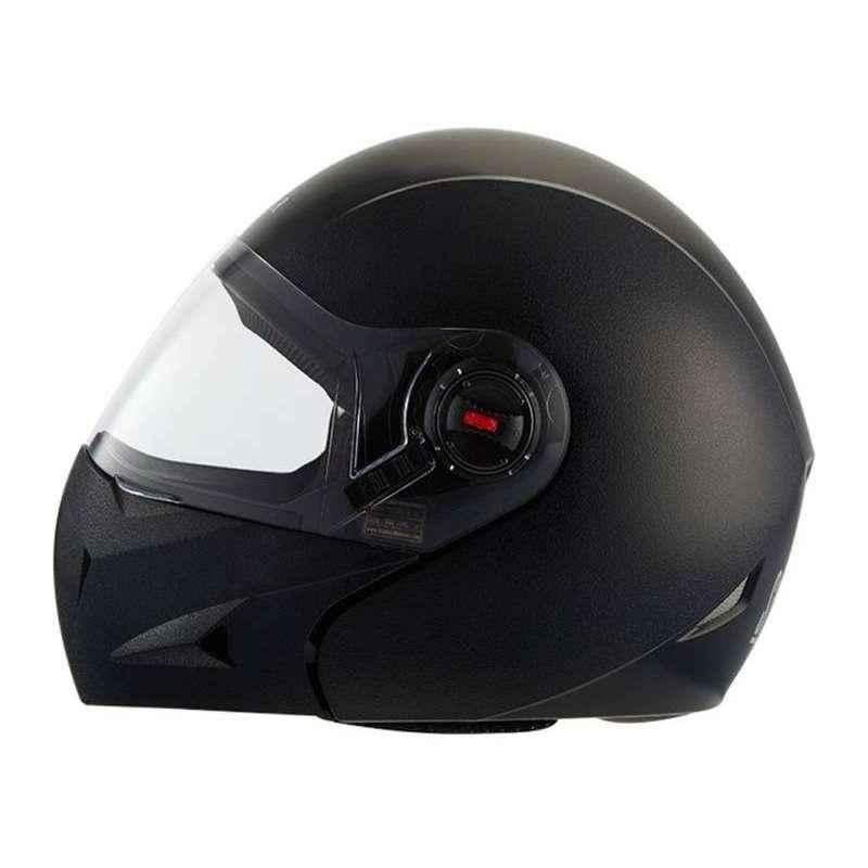 Steelbird Oscar Black Full Face Helmet, Size (Large, 600 mm)