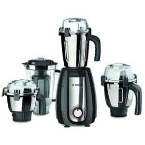 Bosch TrueMixx Pro 1000W Black & Steel Mixer Grinder with 4 Jars, MGM8846MIN & MGM8842MIN