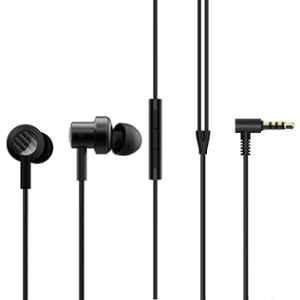 MI Black Dual Driver In-Ear Wired Earphone with Mic, 25009