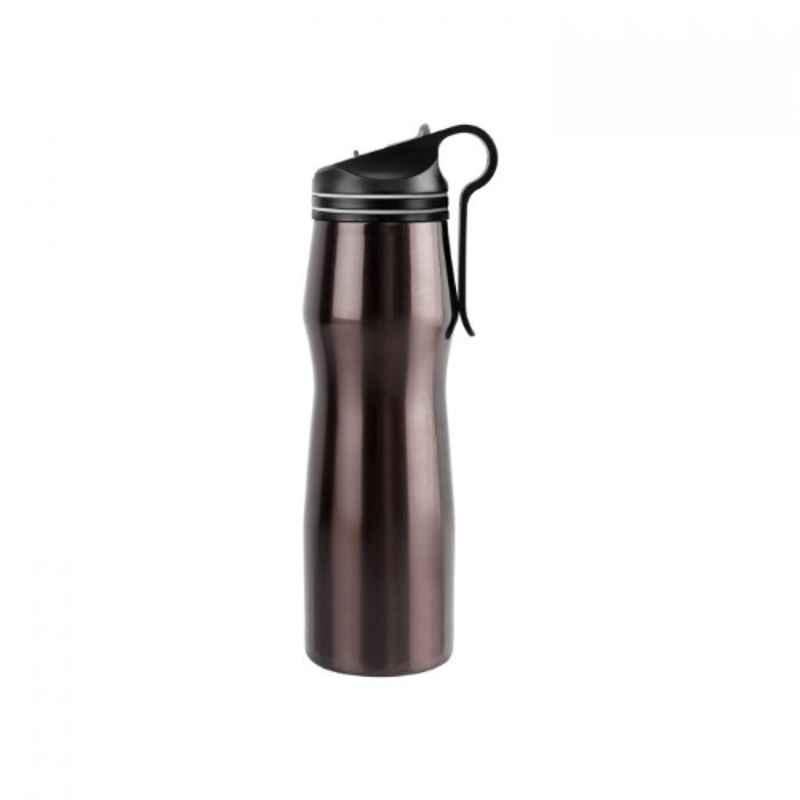 Cello Groove 1000ml Stainless Steel Brown Single Wall Water Bottle, 405CSSB0535