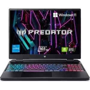 Acer PHN16-71-59XW/PHN16-71-553K/PHN 16-71 Predator Neo Obsidian Black Gaming Laptop with Intel Core i5 13th Gen 13500HX 16GB/512GB SSD/Windows 11 Home & 16 inch Display, H.QLTSI.001|NH.QLTSI.004|UN.QLTSI.014