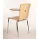 Teal 125kg Ply & Iron Dronacharya Writing Pad Chair