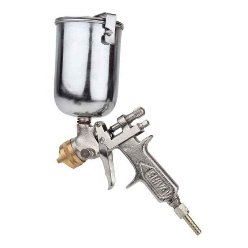 Lovely Shiva 1 Pint 473ml Mild Steel Paint Spray Gun with Bucket