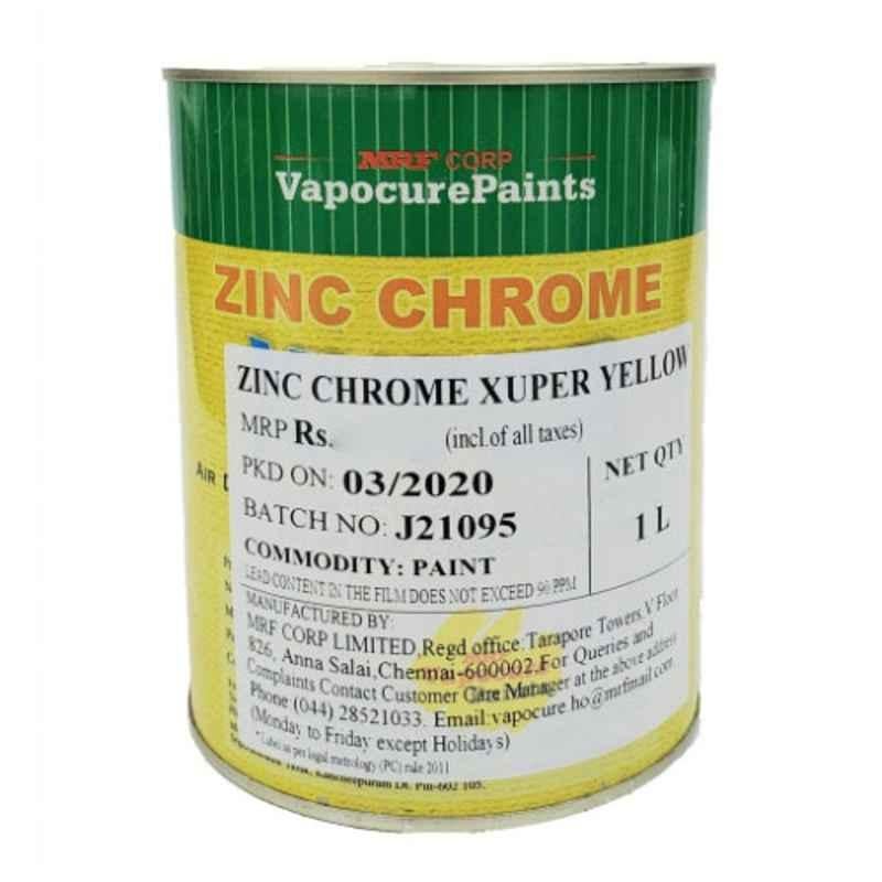 MRF 4L Xuper Yellow Zinc Chrome Metal Primer , V254