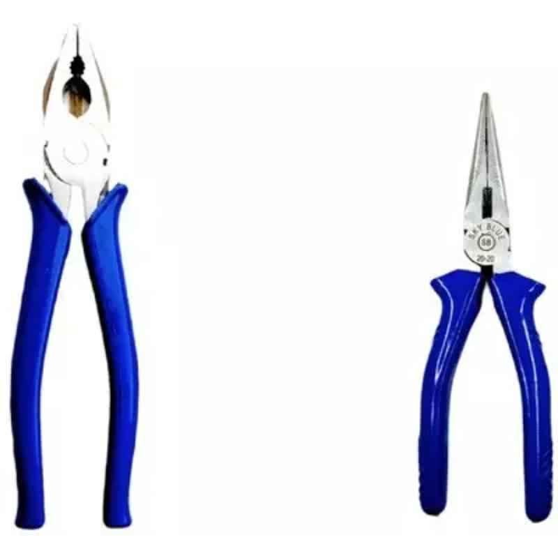 Sky Blue 2 Pcs 7.8 inch Groove Plier Combo, SBE_PLIER_COMBO_MOD_00235
